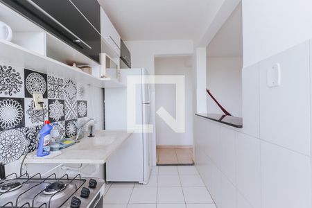 Cozinha  de apartamento para alugar com 2 quartos, 45m² em Parque Residencial Flamboyant, São José dos Campos