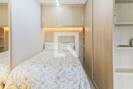 Studio - Cozinha e Quarto  de kitnet/studio para alugar com 1 quarto, 25m² em Butantã, São Paulo