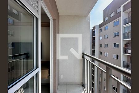 Sacada de apartamento para alugar com 1 quarto, 28m² em Jardim Caravelas, São Paulo