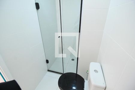 Banheiro de apartamento para alugar com 1 quarto, 24m² em Brás, São Paulo