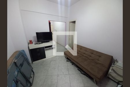 Sala/Quarto de apartamento para alugar com 1 quarto, 35m² em Centro, São Vicente