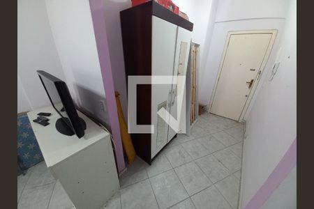 Sala/Quarto de apartamento para alugar com 1 quarto, 35m² em Centro, São Vicente