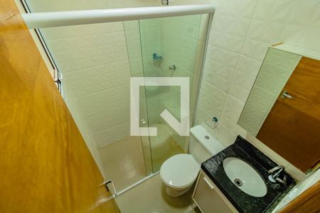 Banheiro de apartamento para alugar com 1 quarto, 45m² em Parque Jabaquara, São Paulo