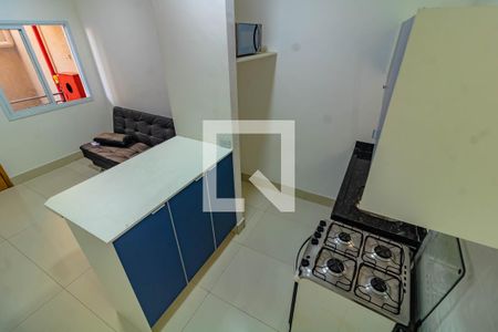 Cozinha de apartamento para alugar com 1 quarto, 45m² em Parque Jabaquara, São Paulo