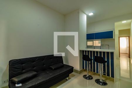 Sala de apartamento para alugar com 1 quarto, 45m² em Parque Jabaquara, São Paulo