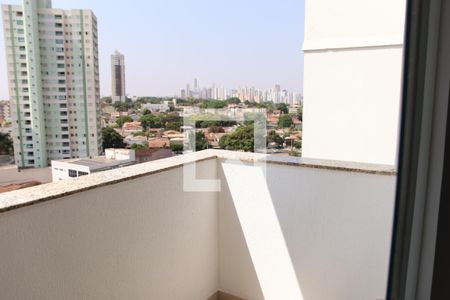 Varanda da Sala de apartamento para alugar com 1 quarto, 36m² em Setor Leste Universitário, Goiânia