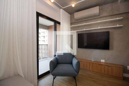 Sala de apartamento para alugar com 1 quarto, 58m² em Pinheiros, São Paulo