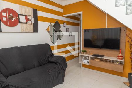 Sala  de casa à venda com 3 quartos, 172m² em Piraporinha, Diadema