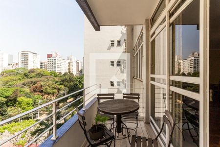 Varanda de apartamento para alugar com 2 quartos, 200m² em Higienópolis, São Paulo