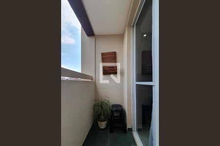 Varanda da Sala de apartamento à venda com 2 quartos, 61m² em Baeta Neves, São Bernardo do Campo