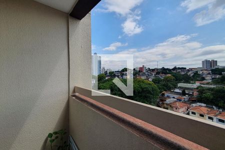 Varanda da Sala de apartamento à venda com 2 quartos, 61m² em Baeta Neves, São Bernardo do Campo