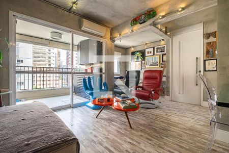 Sala/Cozinha de apartamento para alugar com 1 quarto, 64m² em Pinheiros, São Paulo