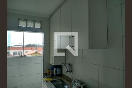 Cozinha de apartamento à venda com 3 quartos, 120m² em Santa Branca, Belo Horizonte