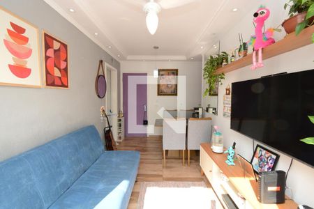 Sala de apartamento à venda com 2 quartos, 46m² em Jardim das Flores, São Paulo