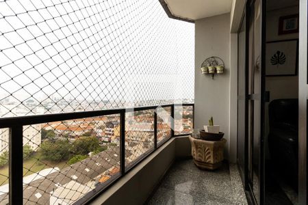 Varanda da Sala de apartamento à venda com 3 quartos, 141m² em Vila da Saúde, São Paulo