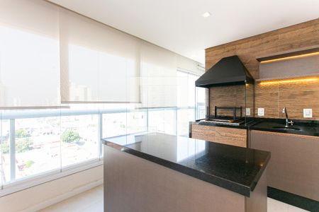 Varanda gourmet de apartamento à venda com 2 quartos, 90m² em Vila Carrão, São Paulo