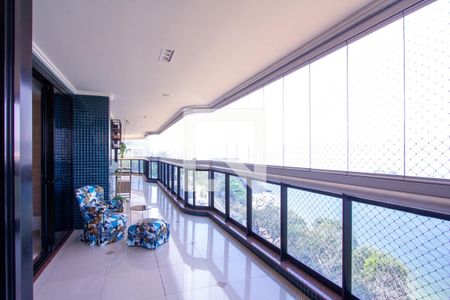 Varanda da Sala de apartamento para alugar com 4 quartos, 290m² em Boa Viagem, Niterói