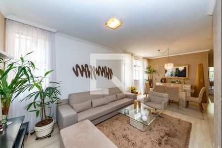 Sala de apartamento à venda com 4 quartos, 122m² em Luxemburgo, Belo Horizonte