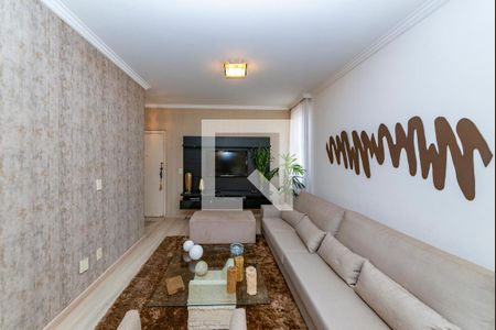 Sala de apartamento à venda com 4 quartos, 122m² em Luxemburgo, Belo Horizonte