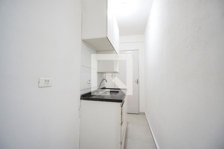 Cozinha de kitnet/studio para alugar com 1 quarto, 15m² em Cidade Mãe do Céu, São Paulo