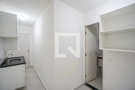 Quarto e cozinha de kitnet/studio para alugar com 1 quarto, 15m² em Cidade Mãe do Céu, São Paulo