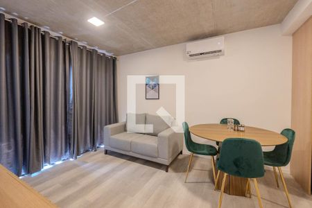 Sala de apartamento para alugar com 1 quarto, 38m² em Bela Vista, São Paulo