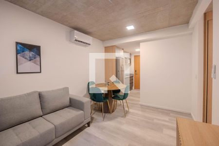 Sala de apartamento para alugar com 1 quarto, 38m² em Bela Vista, São Paulo