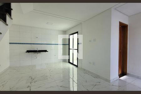 Sala de casa à venda com 2 quartos, 76m² em Jardim Santo Alberto, Santo André