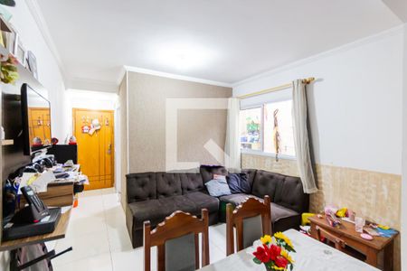 Sala de apartamento à venda com 2 quartos, 49m² em Parque das Nações, Santo André