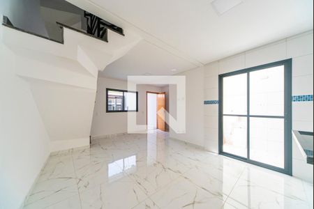 Sala de casa à venda com 2 quartos, 76m² em Jardim Santo Alberto, Santo André