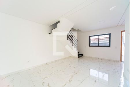 Sala de casa à venda com 2 quartos, 76m² em Jardim Santo Alberto, Santo André