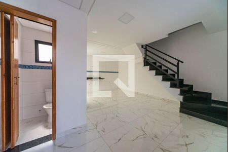 Sala de casa à venda com 2 quartos, 76m² em Jardim Santo Alberto, Santo André