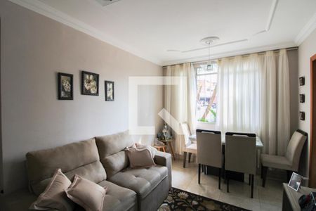 Sala de apartamento à venda com 3 quartos, 52m² em Manacás, Belo Horizonte