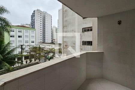 Varanda de apartamento para alugar com 2 quartos, 74m² em Centro, Guarujá