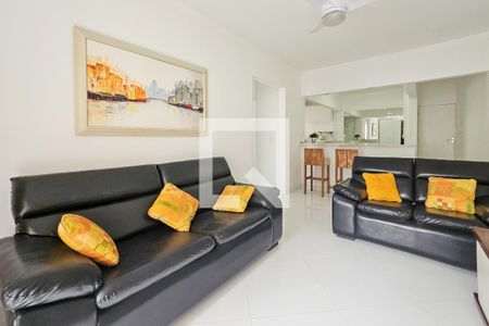 Sala de apartamento para alugar com 2 quartos, 74m² em Centro, Guarujá