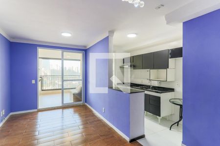 Sala de apartamento à venda com 2 quartos, 68m² em Santo Amaro, São Paulo