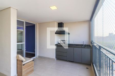 Varanda Gourmet de apartamento à venda com 2 quartos, 68m² em Santo Amaro, São Paulo