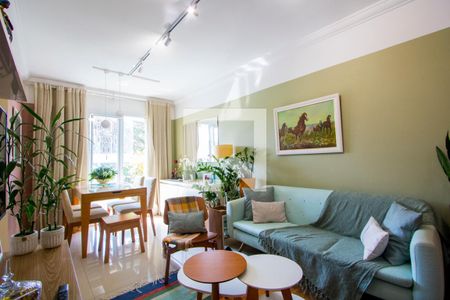 Sala de apartamento para alugar com 2 quartos, 54m² em Parque Sao Vicente, Mauá