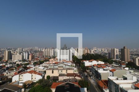 Vista da Varanda Gourmet de apartamento à venda com 2 quartos, 57m² em Vila Valparaíso, Santo André