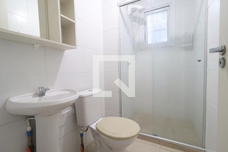 Banheiro de kitnet/studio para alugar com 0 quarto, 25m² em Operário, Novo Hamburgo