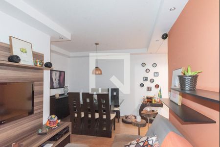 Sala de apartamento para alugar com 3 quartos, 76m² em Vila Marieta, Campinas