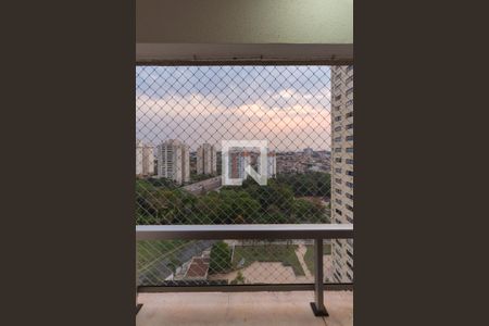 Sacada da Sala de apartamento para alugar com 3 quartos, 76m² em Vila Marieta, Campinas