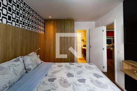 Detalhe da suíte  de apartamento para alugar com 1 quarto, 42m² em Copacabana, Rio de Janeiro