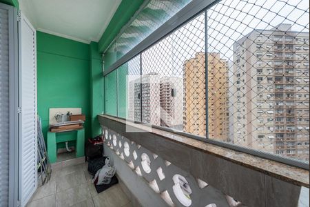 Varanda de apartamento para alugar com 2 quartos, 62m² em José Menino, Santos