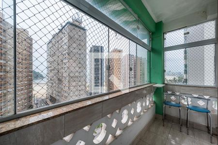 Varanda de apartamento para alugar com 2 quartos, 62m² em José Menino, Santos