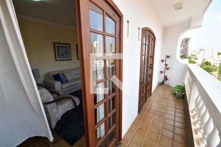 Sala 1 - Sacada de apartamento à venda com 3 quartos, 200m² em Jardim Chapadão, Campinas