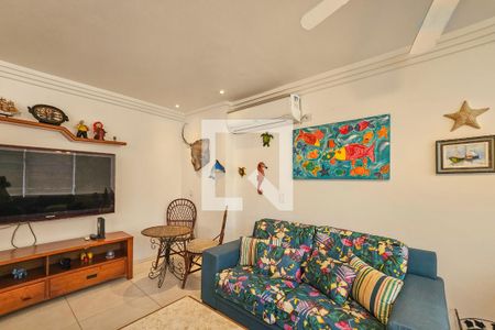 Sala de apartamento para alugar com 4 quartos, 221m² em Balneario Cidade Atlantica, Guarujá