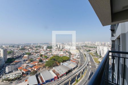 Varanda da Sala vista de apartamento para alugar com 2 quartos, 43m² em Vila Prudente, São Paulo