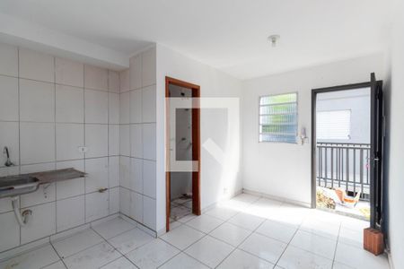 Sala/Cozinha de apartamento à venda com 1 quarto, 30m² em Vila Uniao (zona Leste), São Paulo