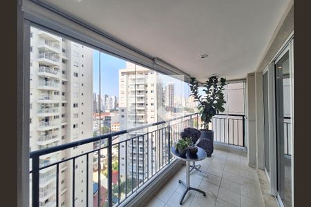 Varanda Sala de apartamento à venda com 3 quartos, 120m² em Água Branca, São Paulo